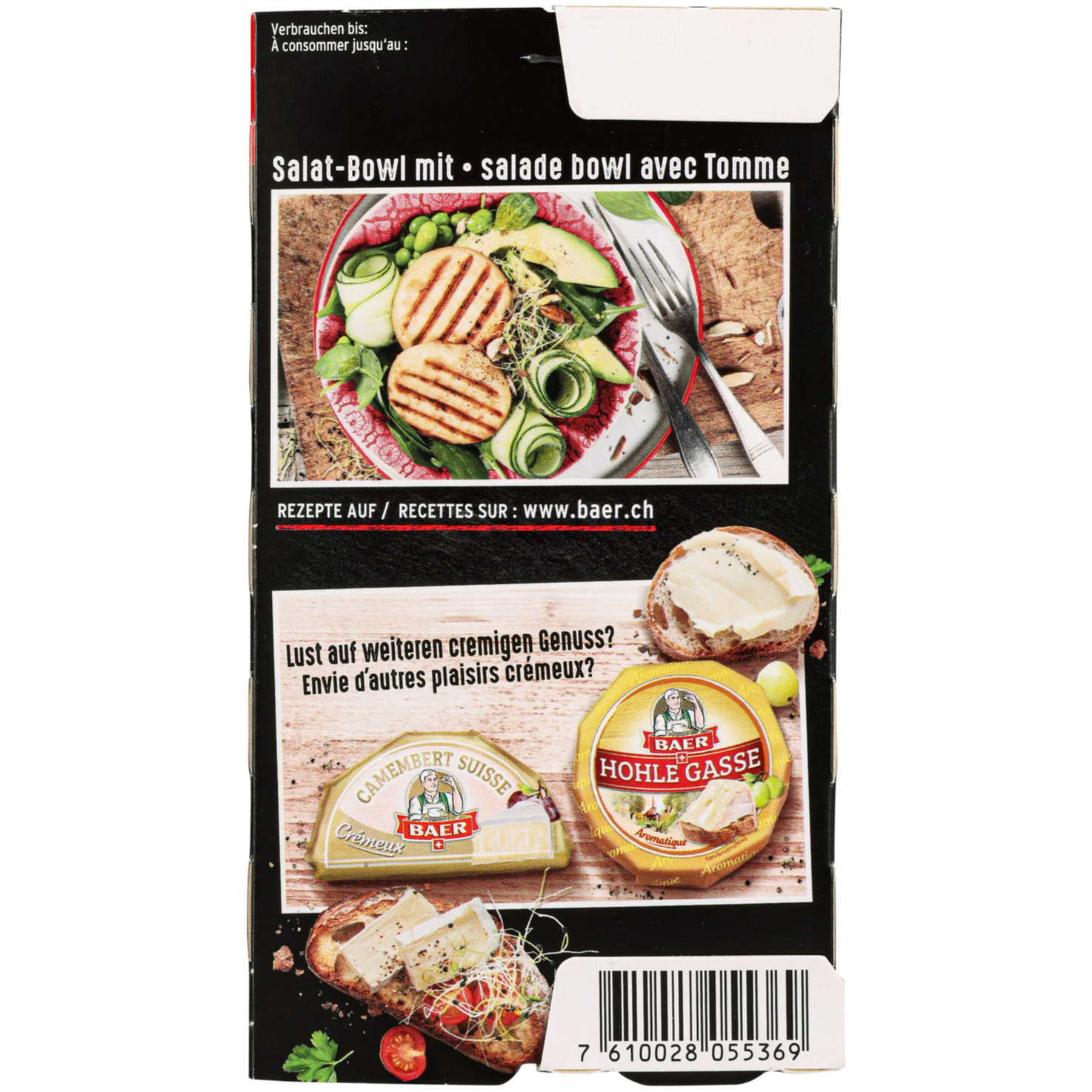 Baer Happily Tomme Original 4x50g