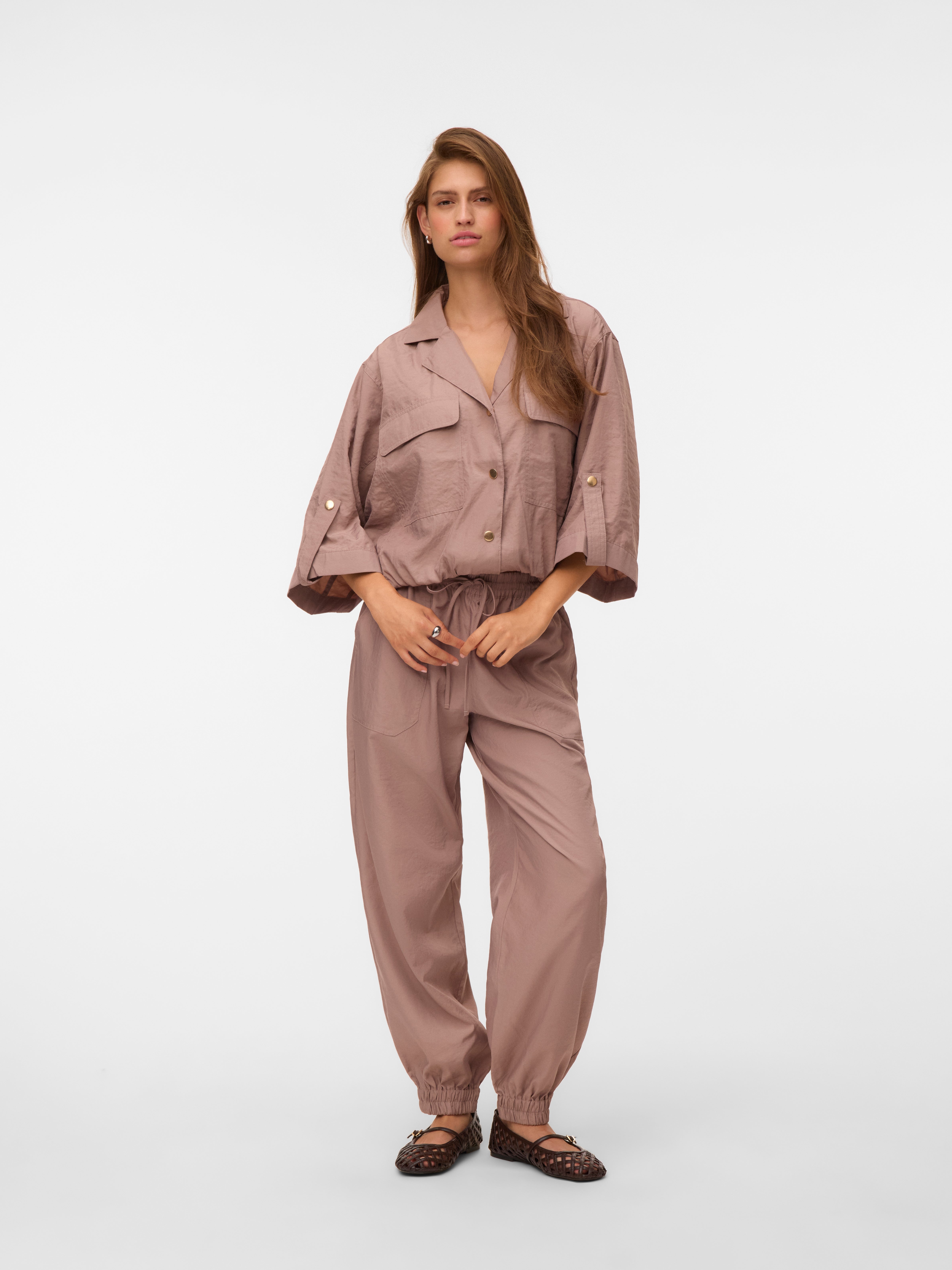 VMSALLY Mid waist Broek