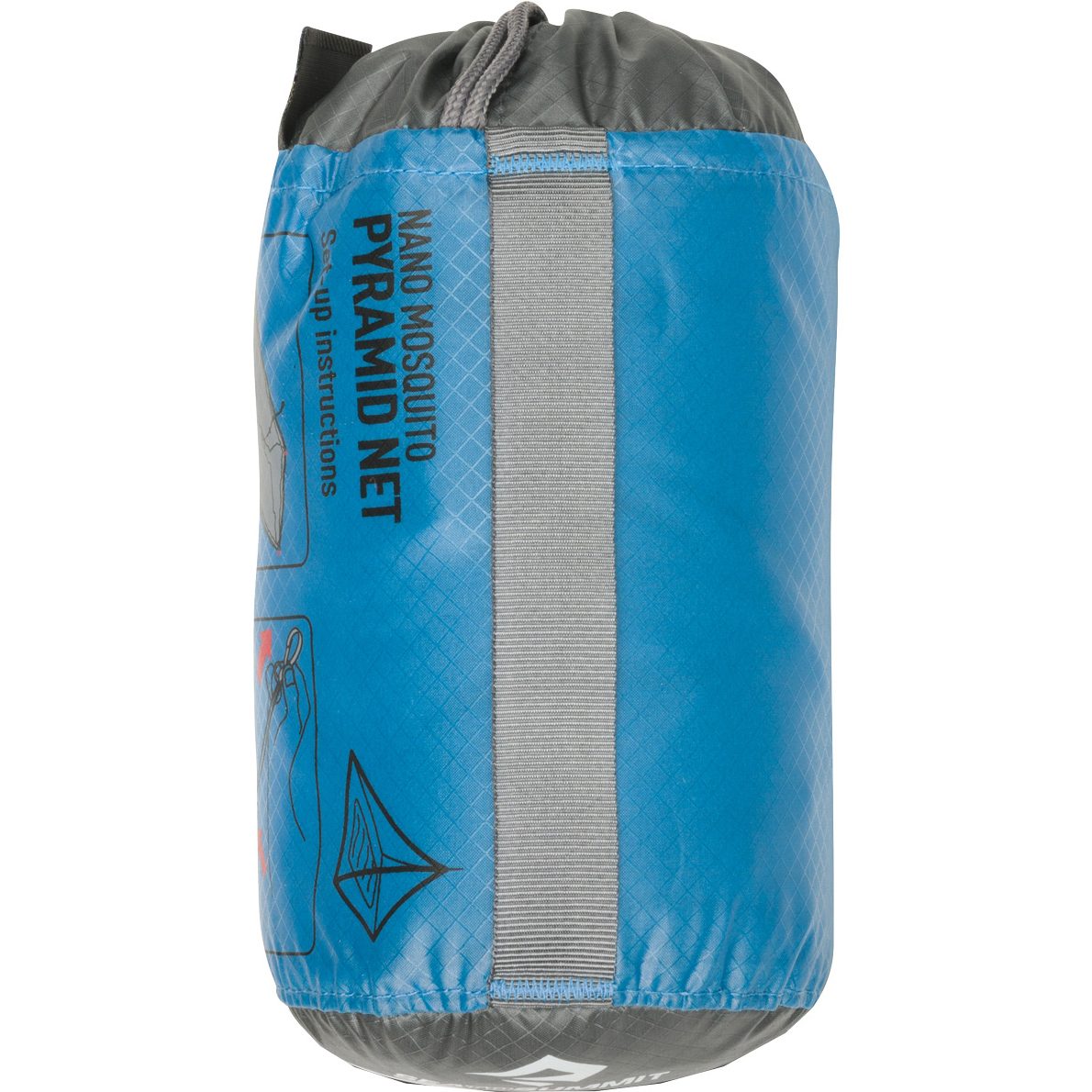 Sea to Summit Nano Mosquito Pyramid Net Single Mückennetz grau