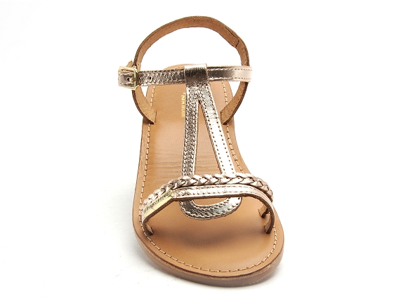 Les tropeziennes nu pieds enfant badou e or