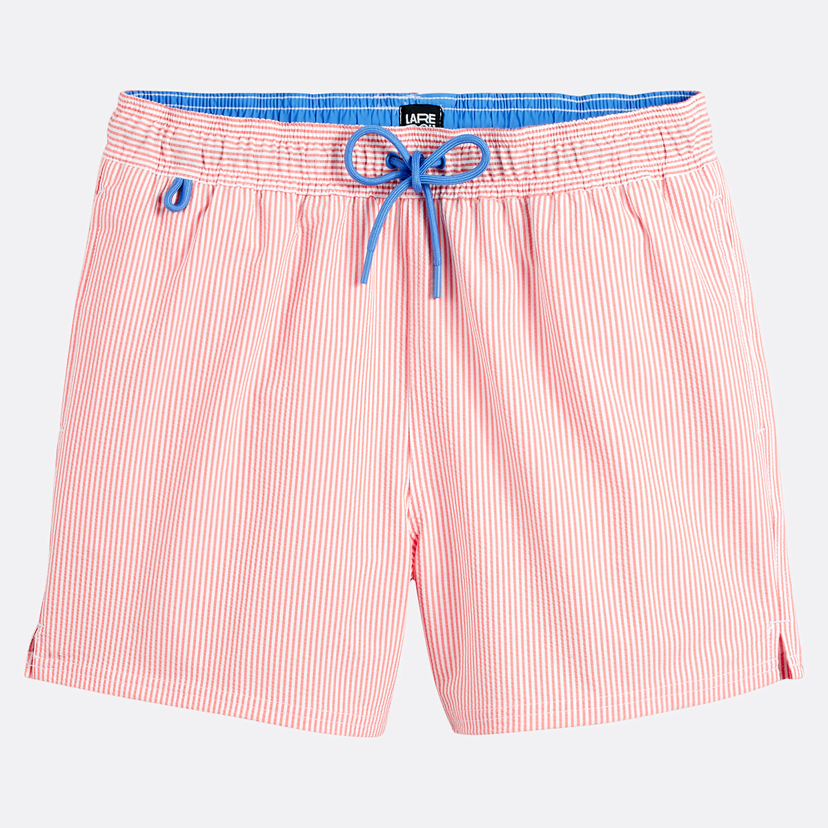 COLEÇÕES LA REDOUTE<br>Shorts de banho com estampa Seersucker