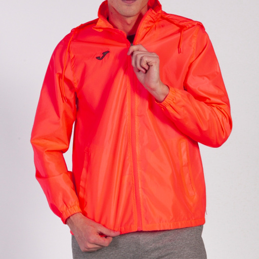 Capa de chuva fluorescente Joma Iris Coral