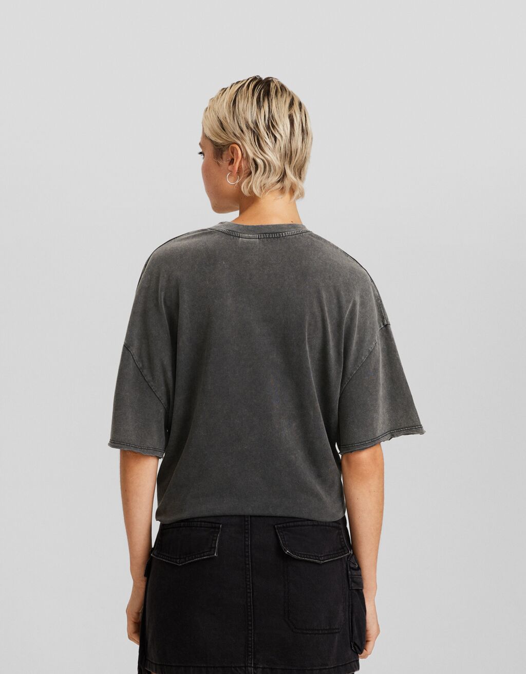 Camiseta de manga curta com estampa