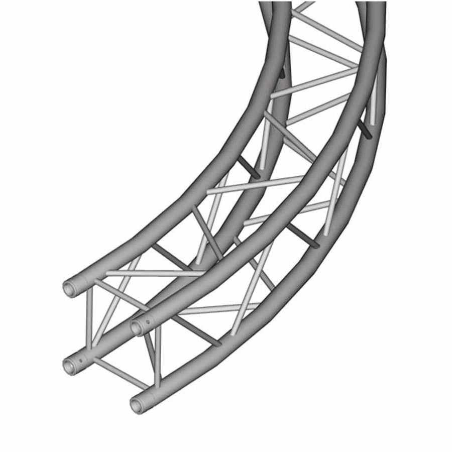 Duratruss 600 cm DT 34 45 graden cirkelonderdeel, 6 meter