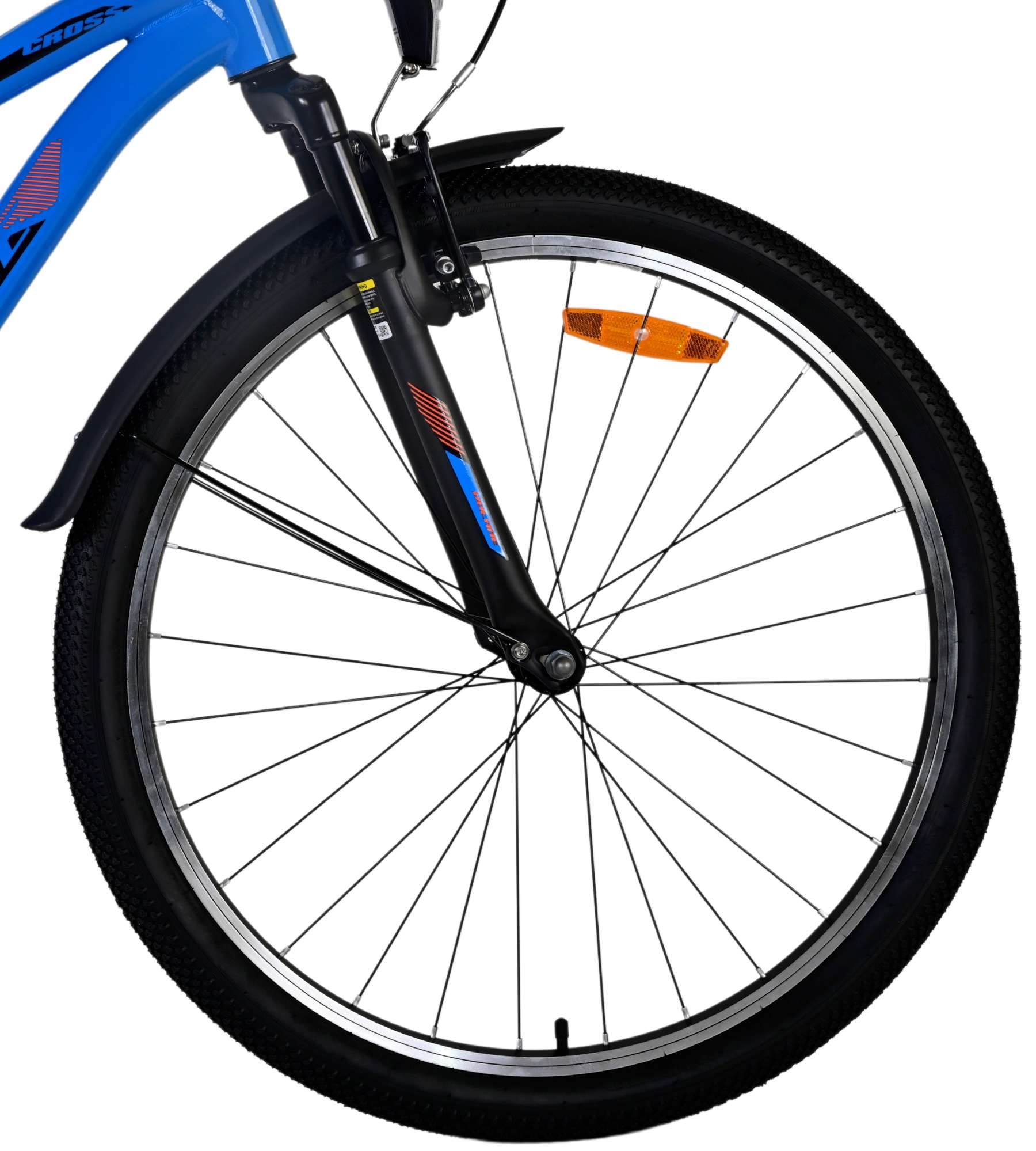 Kinderfahrrad Cross Fahrrad für Jungen 26 Zoll Kinderrad in Blau