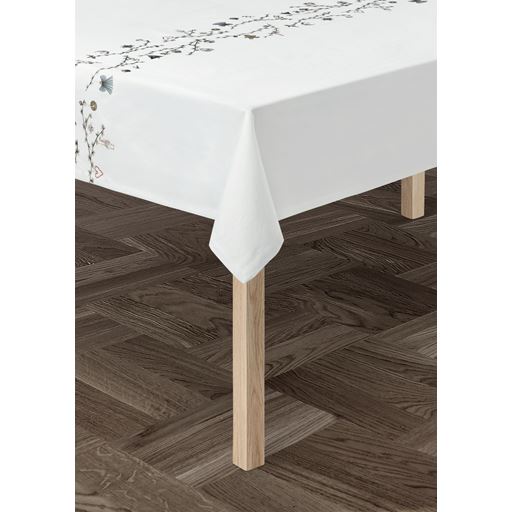 Kähler Hammershøi Juledug, Hvid, 150x320 cm
