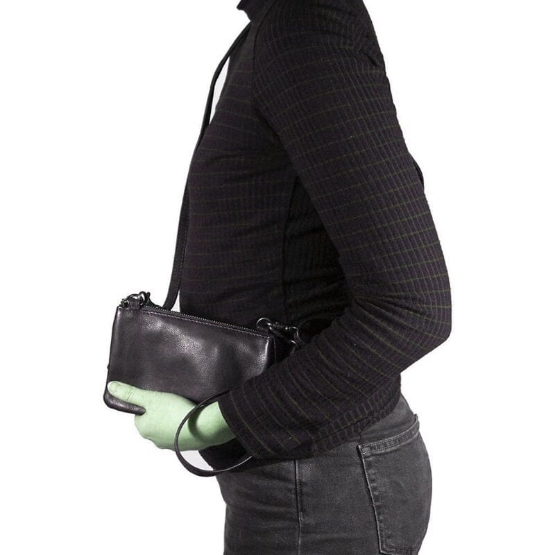 Bear Design Callisto Pelle Clutch Alessia CP1493 Zwart