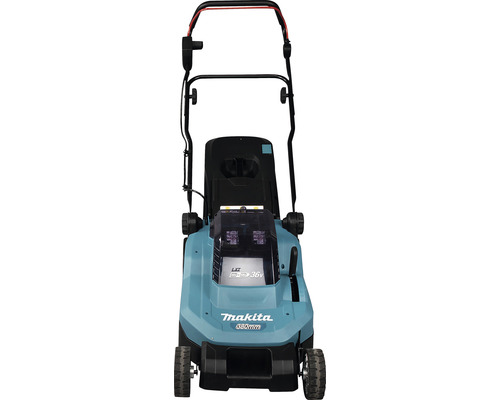 MAKITA accu grasmaaier DLM382PM2 inclusief 2x18V accu's (4.0Ah) en lader