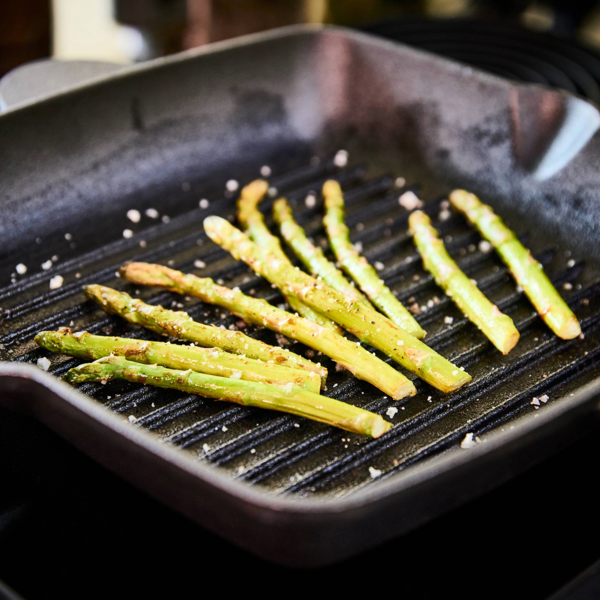 Byron gietijzeren grillpan vierkant 28 CM