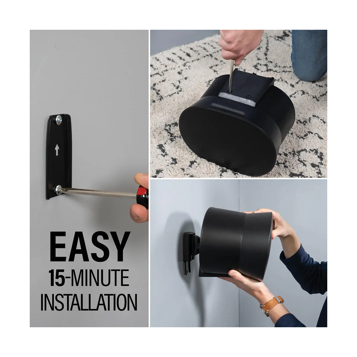 SANUS Wall Mount for Sonos ERA300 Single Black