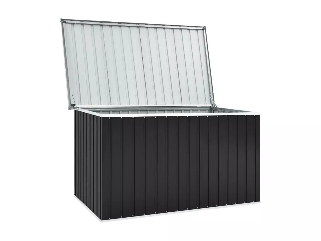 Prolenta Premium - Boîte de rangement de jardin Anthracite 171x99x93 cm