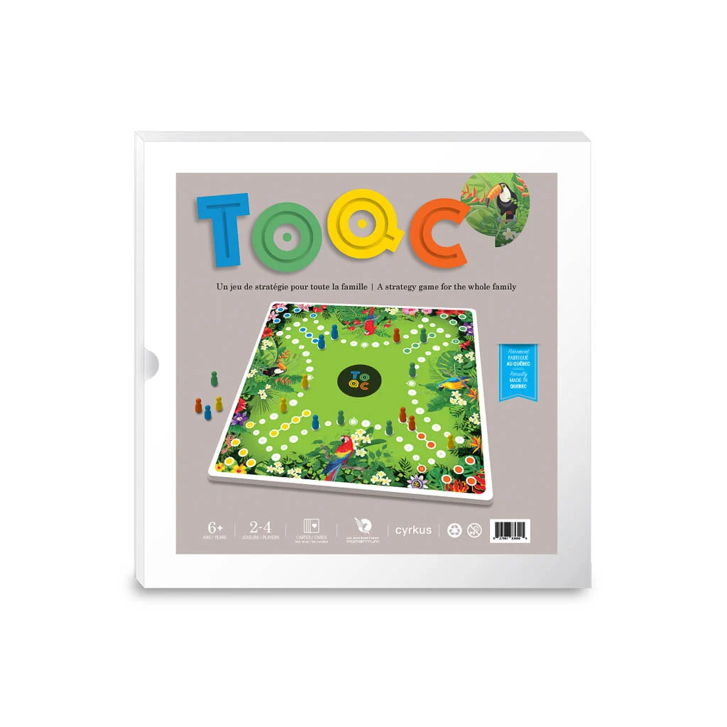 Jeu de Toqc - 4 Joueurs - Décor Jungle
