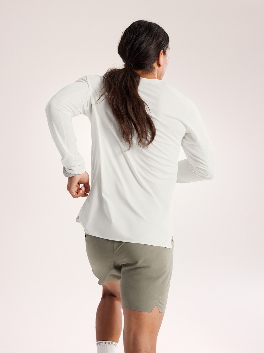 Norvan Downword Logo LS Herre Arctic Silk