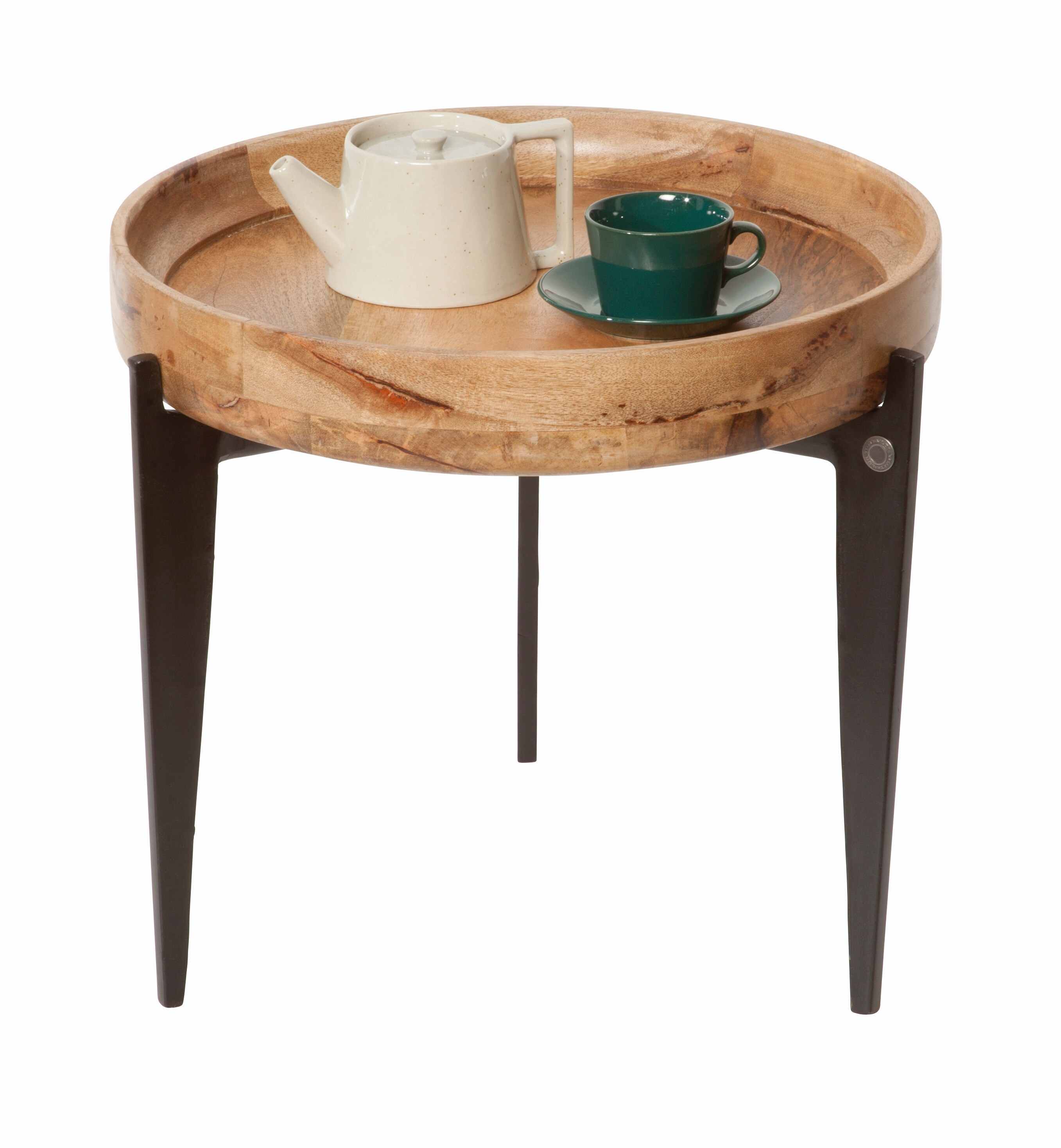 Beistelltisch Sofatisch Couchtisch Wohnzimmertisch Kaffeetisch Metall Holz Tisch