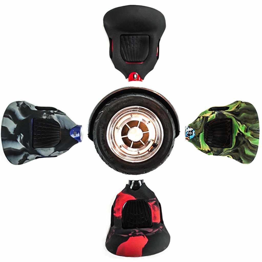 Housse siliconée de protection hoverboard 10 pouces (la paire)