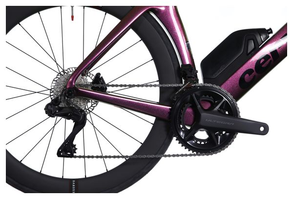 Vélo de Triathlon Cervélo P Shimano Ultegra Di2 12V 700 mm Violet