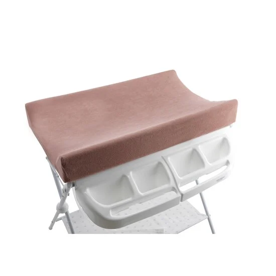 Lot de 2 housse à matelas à langer   Ecru/Terracota        de               Formula Baby