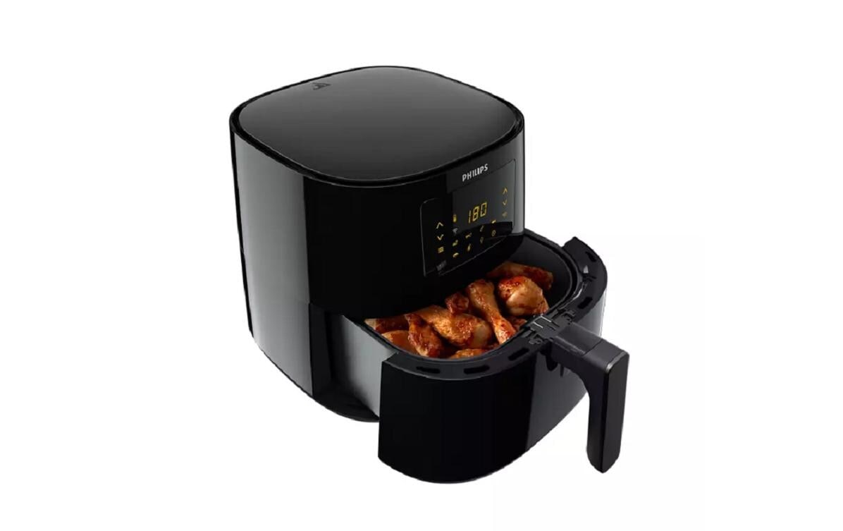 Philips Heissluftfritteuse »Essenti« 2000 W Kompatibel mit Amazon Alexa.
