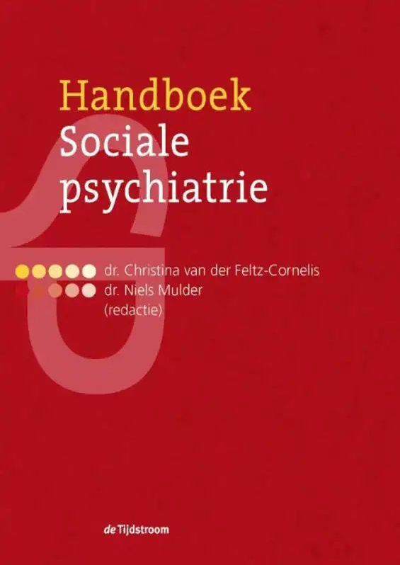 Handboek Sociale Psychiatrie - Kleurloos - Papier