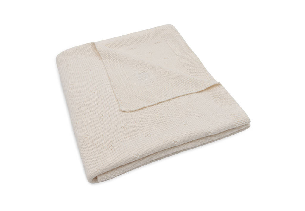 ledikantdeken Cosy Knit - Ivory