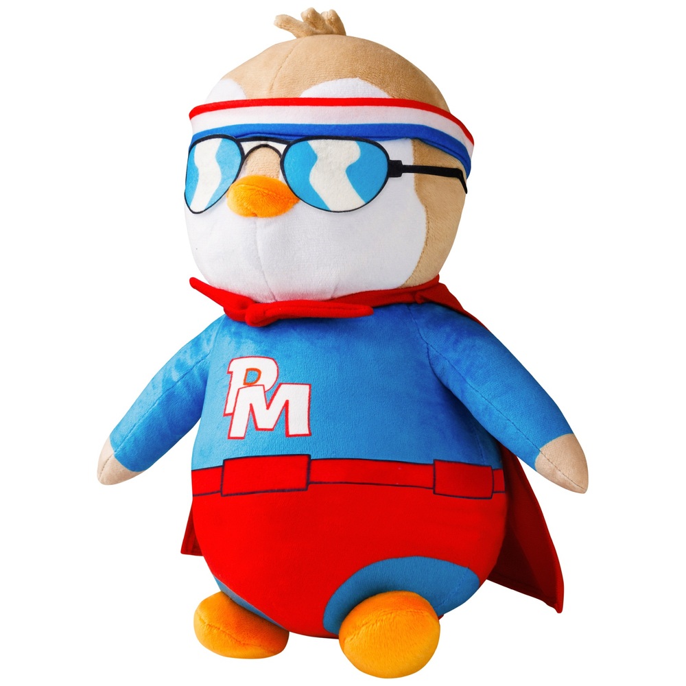 Plüschpinguin mit Pausbäckchen, 30 cm – Heldenoutfit