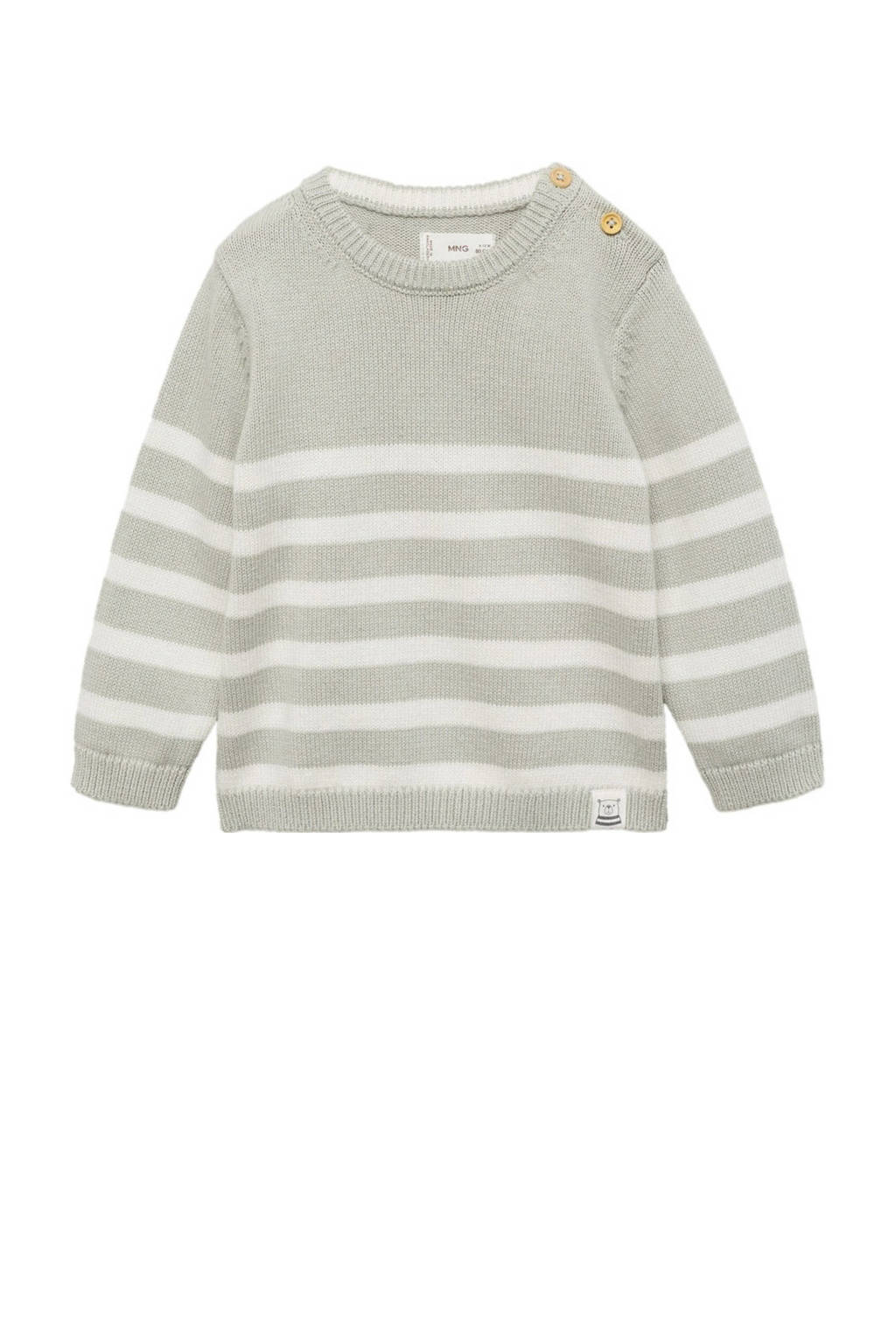 Mango Kids gebreide trui groen