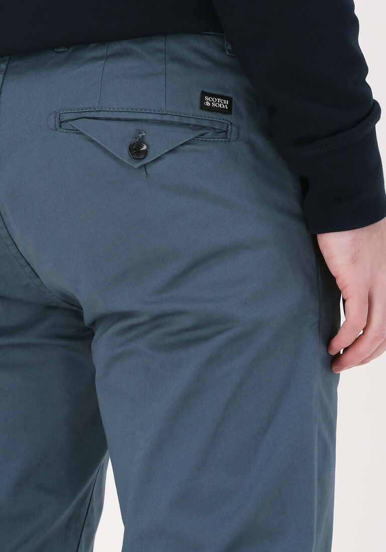 SCOTCH & SODA lichtblauwe scotch & soda chino stuart regular slim-fit