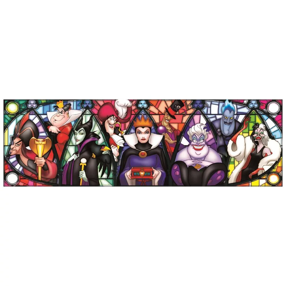 DISNEY VILAINS - PUZZLE PANORAMA 1000 PIECES