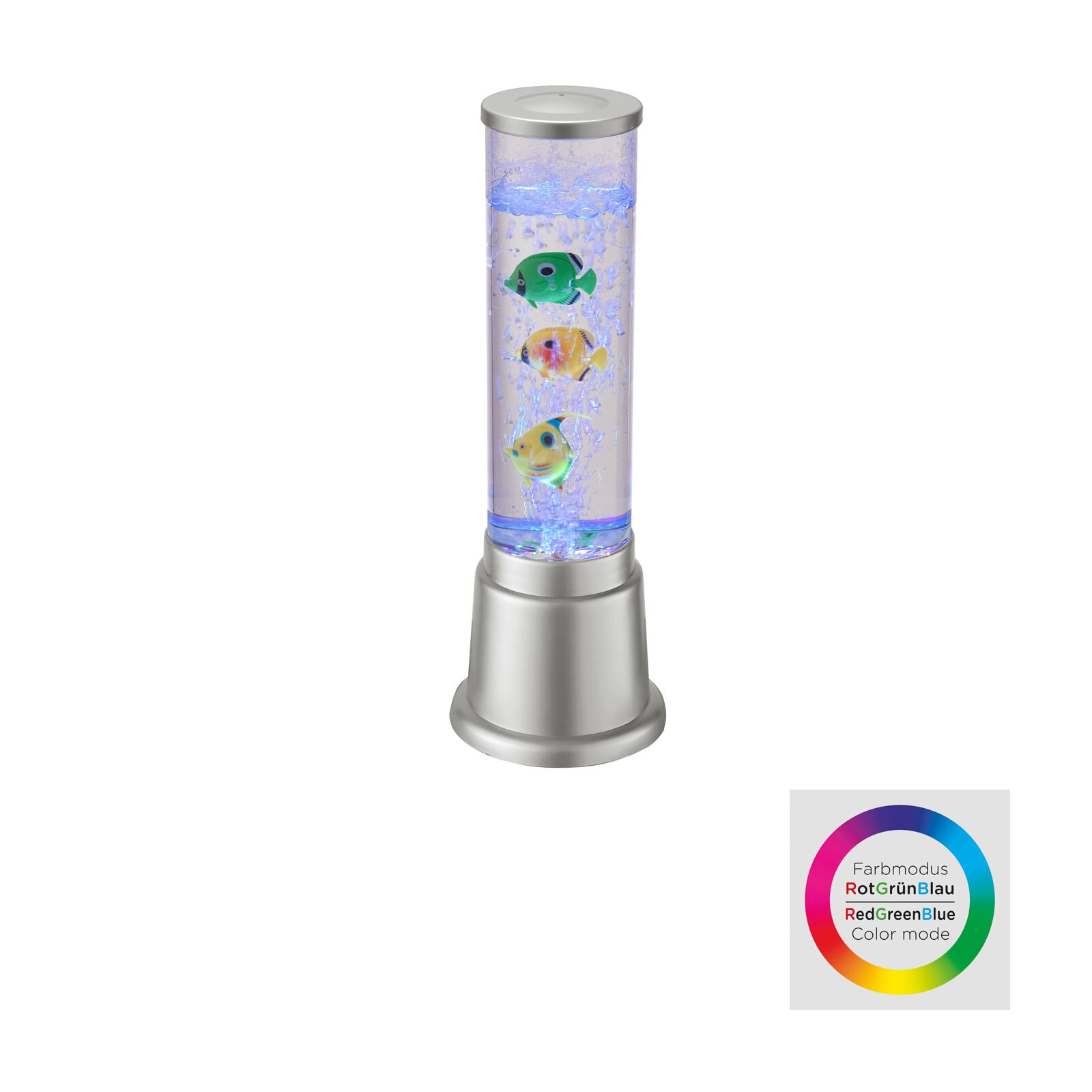 LED-Wassersäule Ava 12,5x36 cm Alu