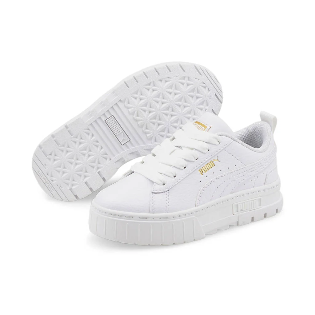Puma Mayze Lth sneakers wit/goud