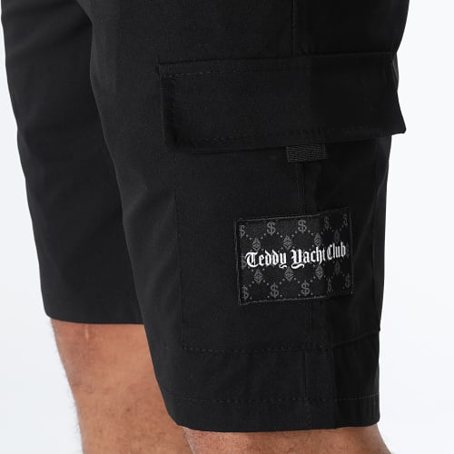 Short Cargo Black Patch 0029 Noir