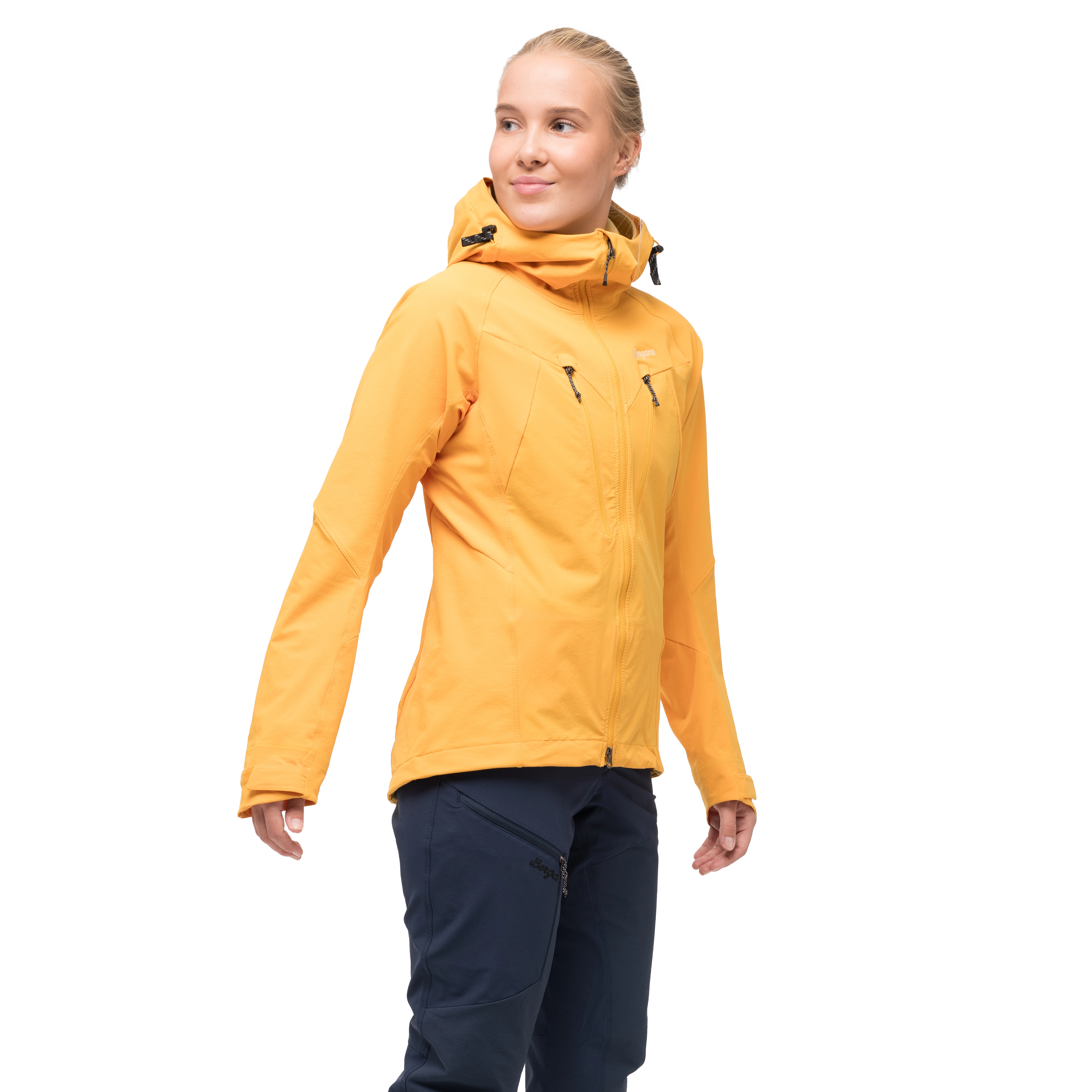 Tind Softshell Jacket Women Marigold Yellow