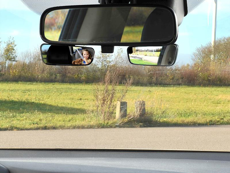 ProPlus rechthoekige dode hoek caravanspiegels