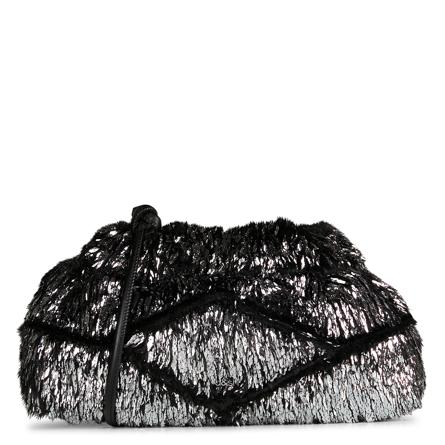JUNE - Sac froissé | Argent