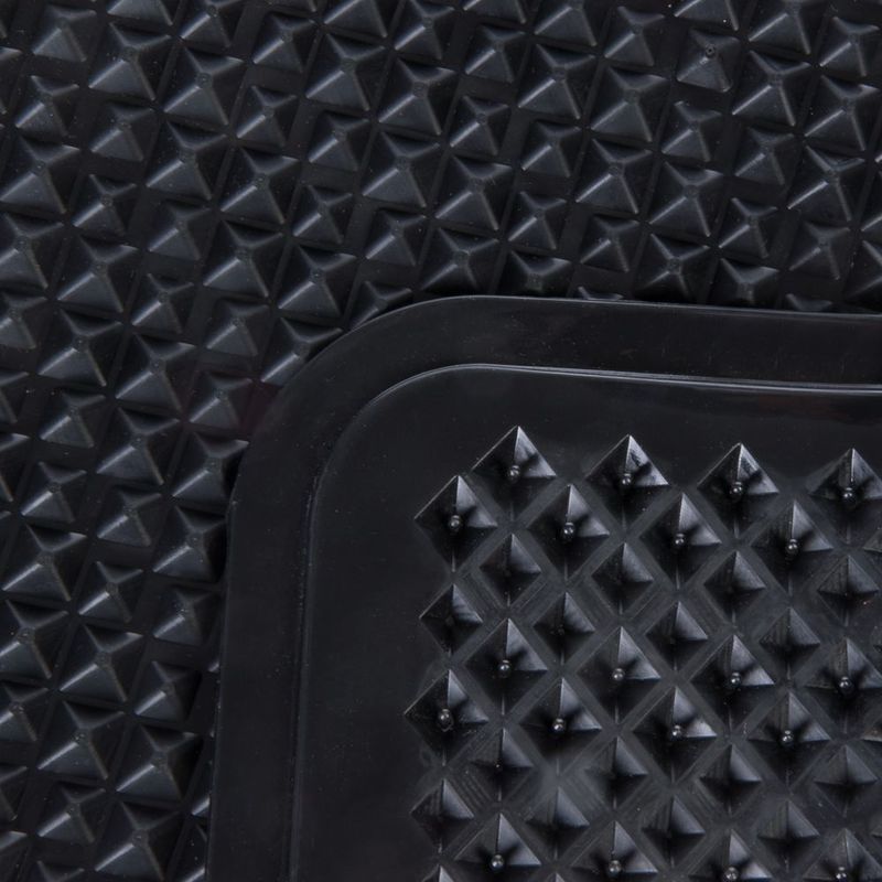 Kattenbakmat Advanced - Zwart - 60 x 40 cm - PVC