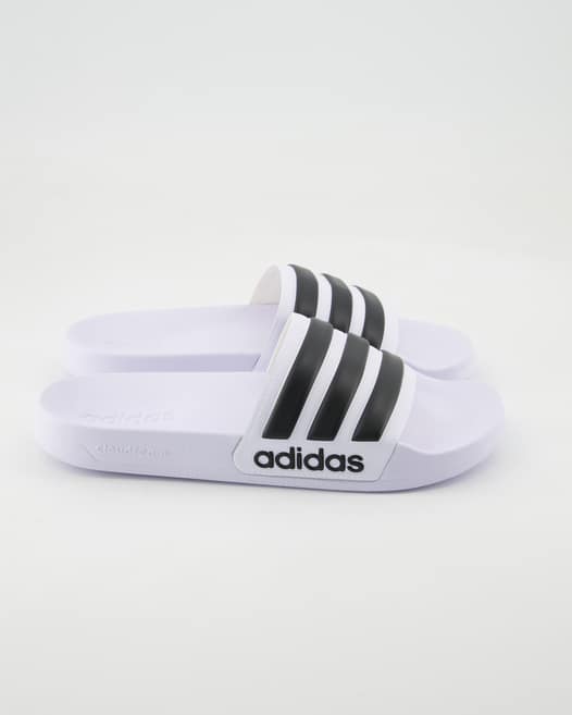Adidas Adilette Shower Pantoletten in Weiß