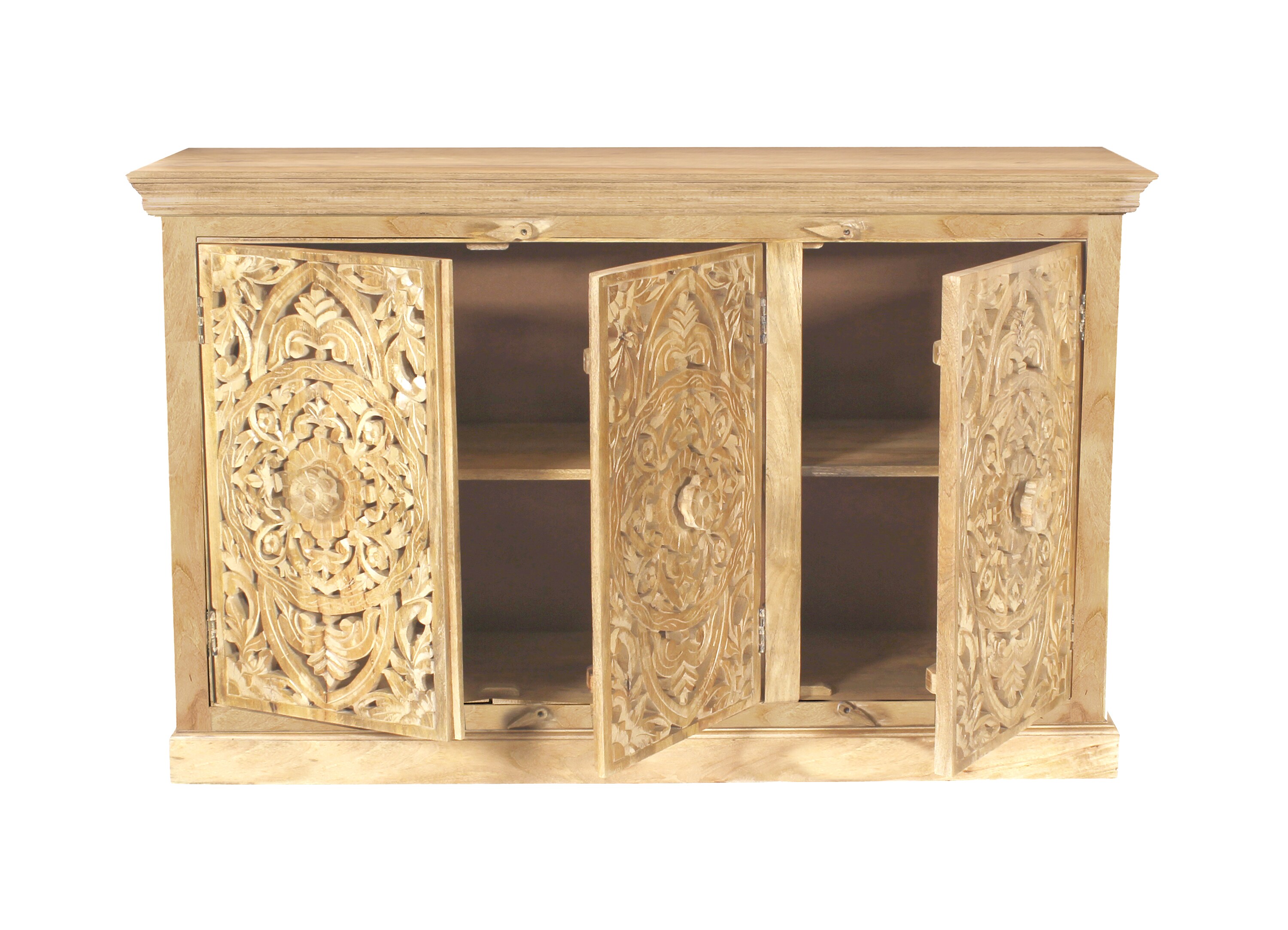 Sideboard Lakadee Mangoholz Kommode Wohnzimmer Esszimmer Schrank Highboard