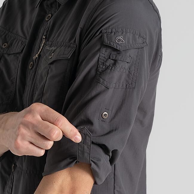 CRAGHOPPERS - CHEMISE NOSILFE ADVENTURE LS M