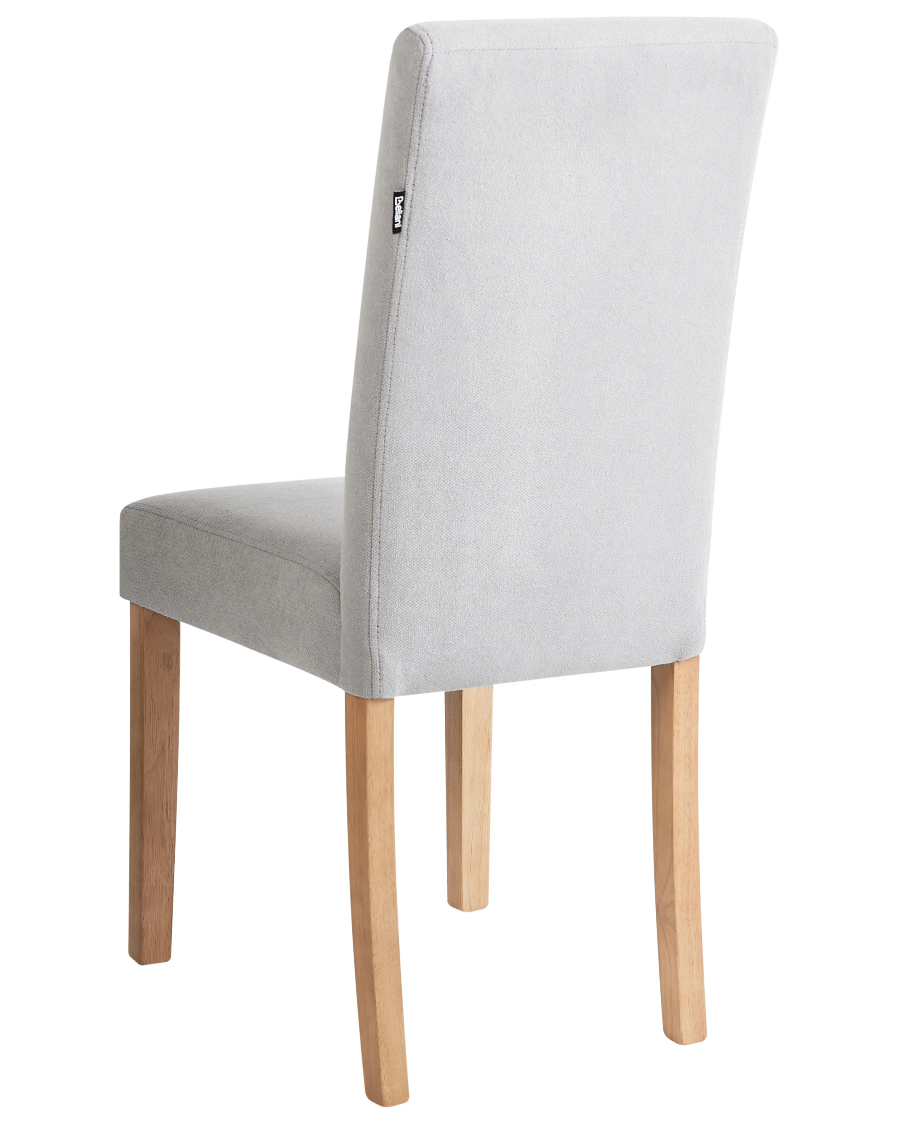 Set van 2 eetkamerstoelen BROADWAY Stof Donkergrijs