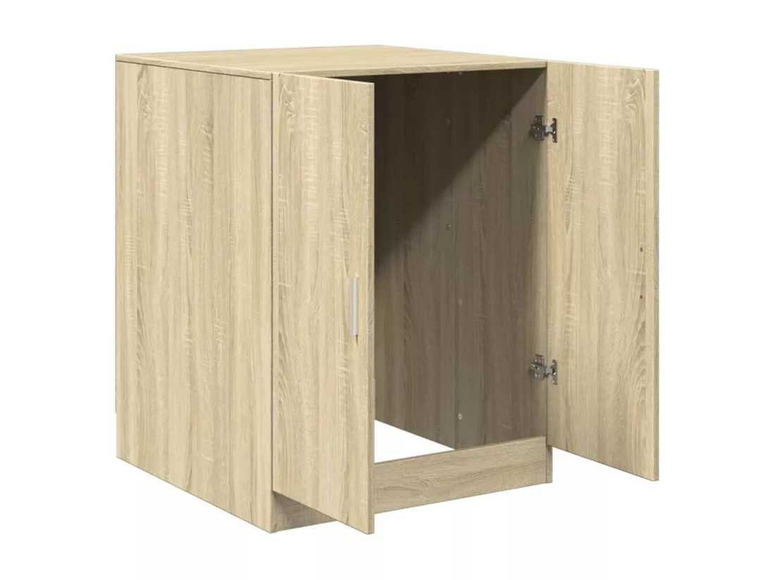Meuble pour machine à laver chêne sonoma 70,5x71,5x91,5 cm