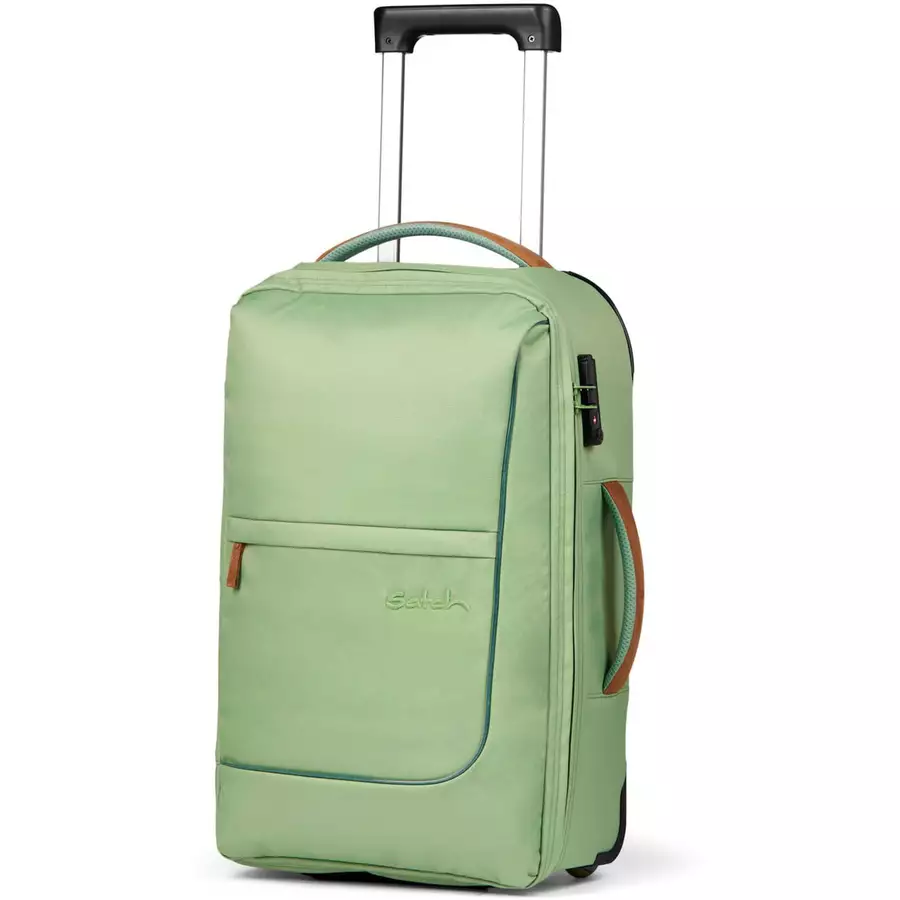 Satch Flow - 2-Rollen Kabinentrolley S 54 cm pure jade green