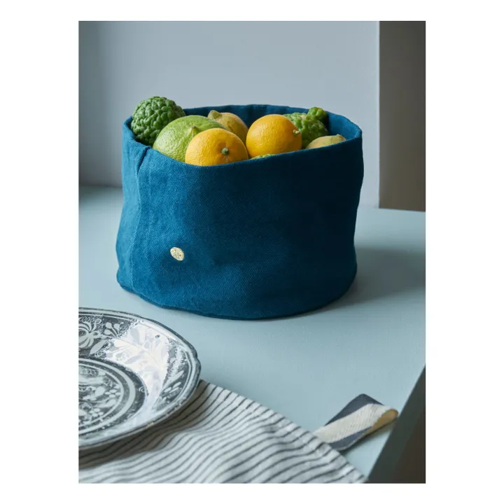 La cerise sur le gâteau Panier Iona | Bleu