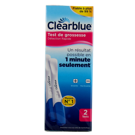Clearblue - Test de grossesse détection rapide