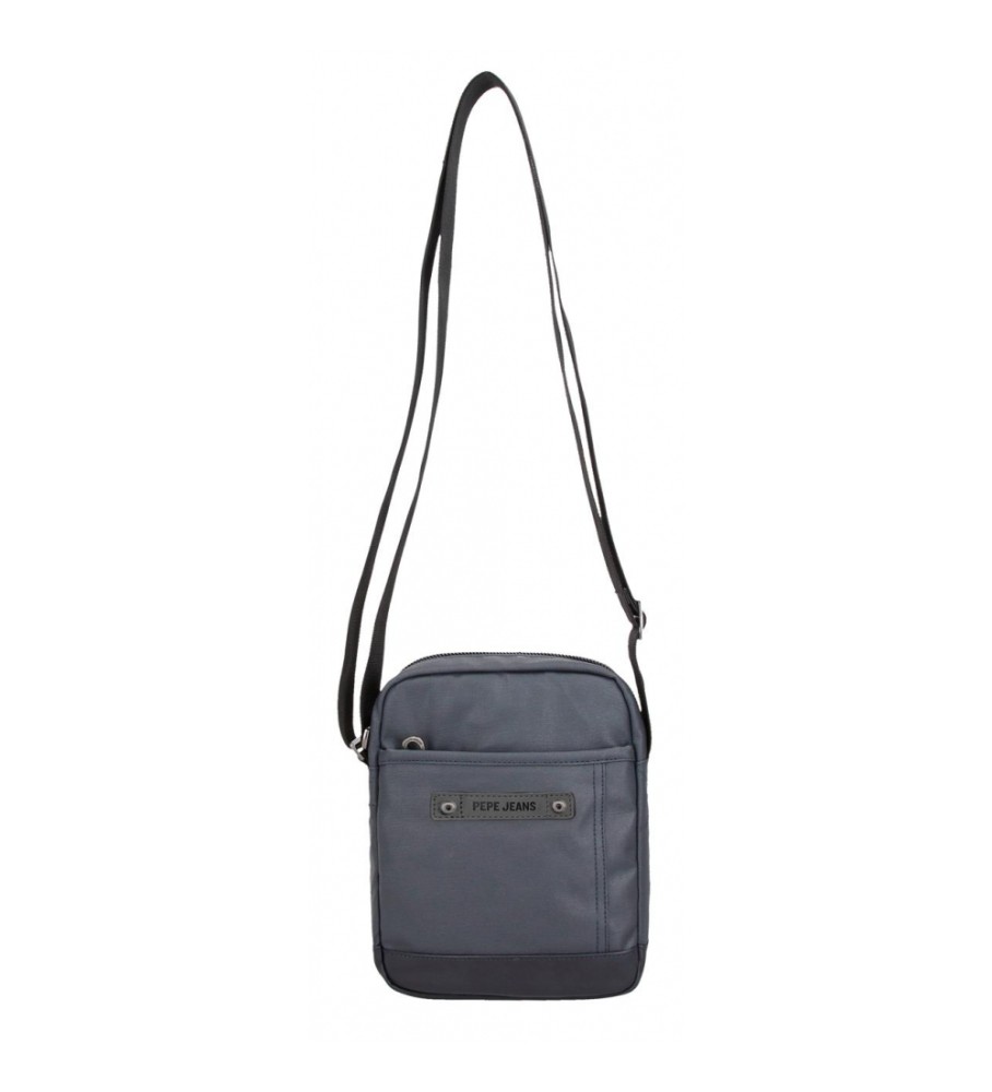 Bolsa de ombro média Pepe Jeans Hatfield azul marinho
