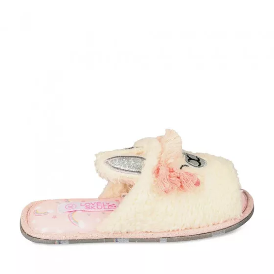 Chaussons BLANC LOVELY SKULL