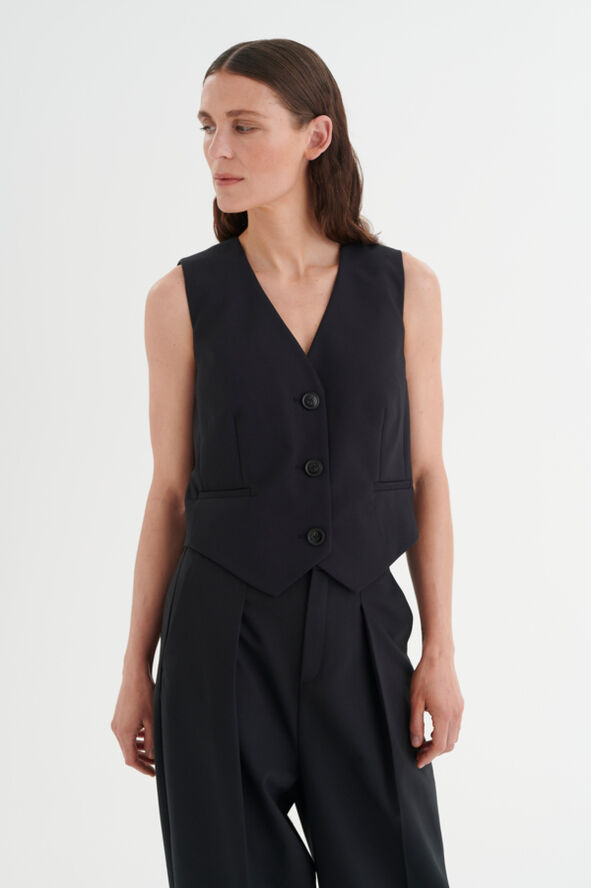 InWear ZellaIW Waistcoat Black