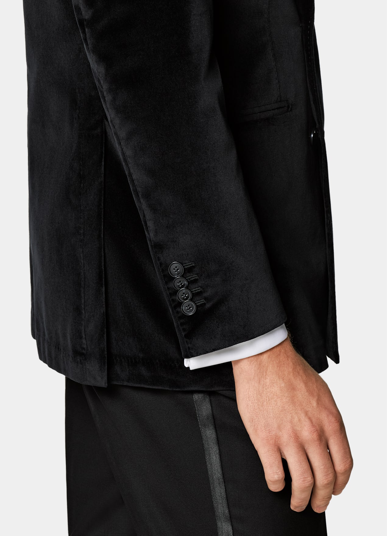 Veste de smoking Havana coupe Tailored noire