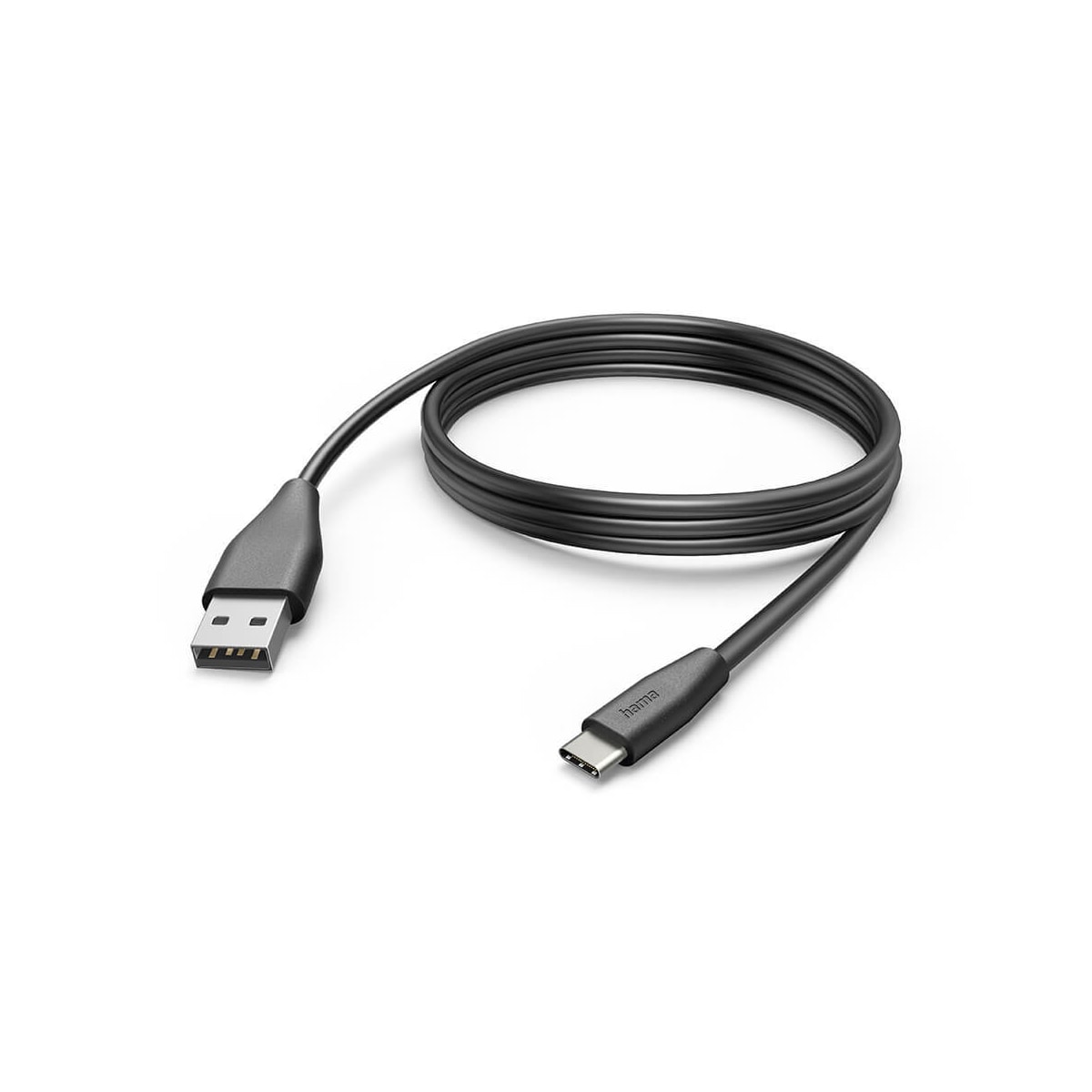 Ladekabel USB-A til USB-C Svart 3.0m