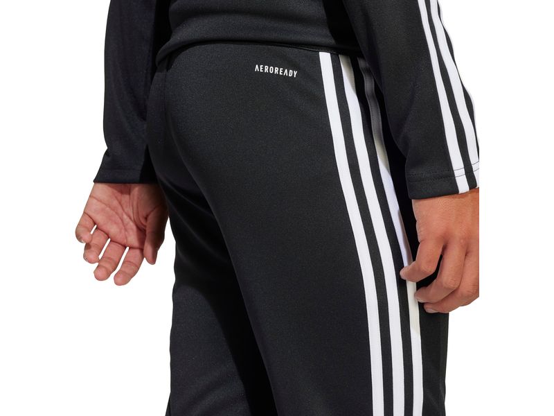 adidas Pant Training SQ25 Y 116, Schwarz/Weiss Trainingsanzughose