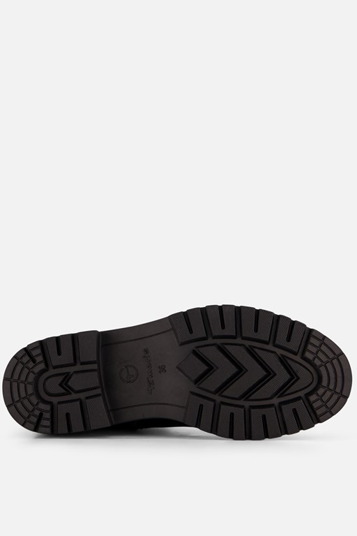 Tamaris Biker boots zwart Leer
